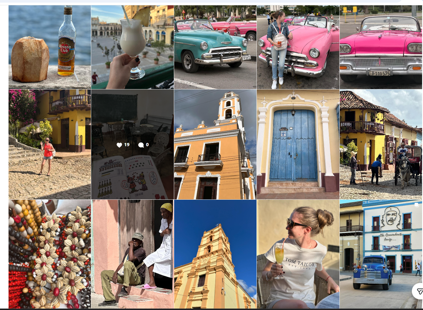 Куба коллажем: ром Havana Club, классические машины, кубинские двери, музыка и сувениры
