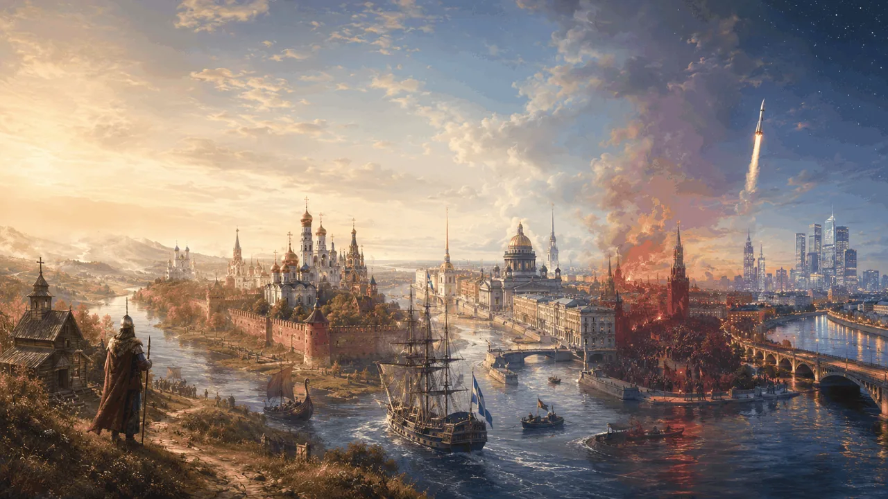 Russia through the ages · ancient Rus to modern Moscow