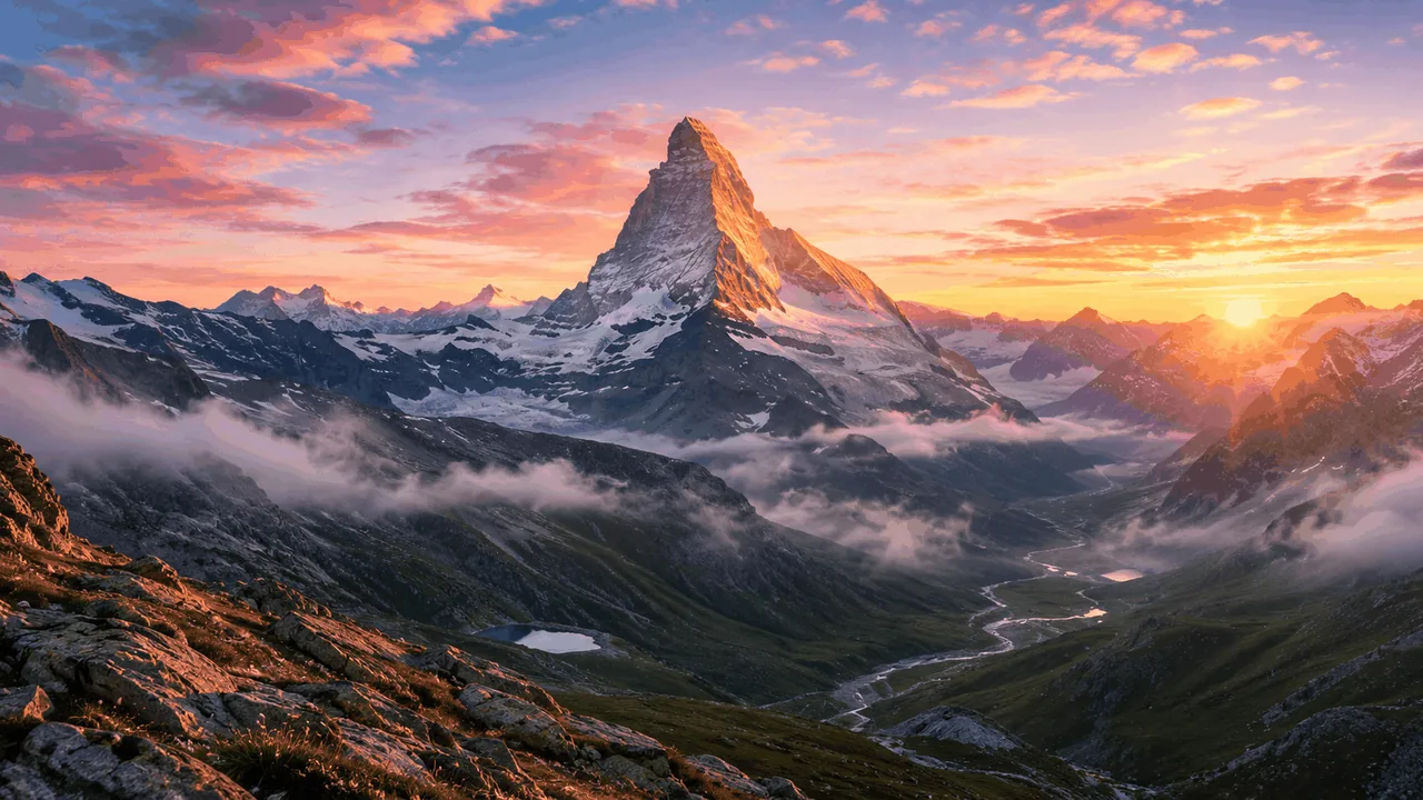 Matterhorn at sunrise