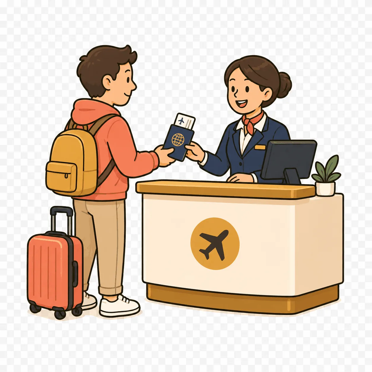 check in