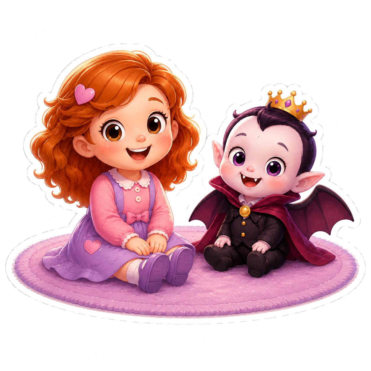 Julia and vampire sitting